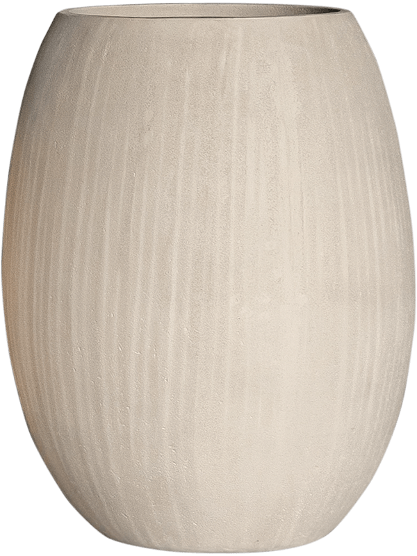 Кашпо Polystone Coated Plain (Balloon Natural (with liner)) Арт: 6PSC465NT
