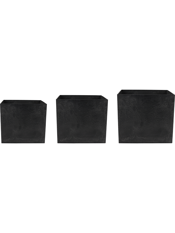 Кашпо Artstone (Maud Pot Black (set of 3)) Арт: 6ARTMB373