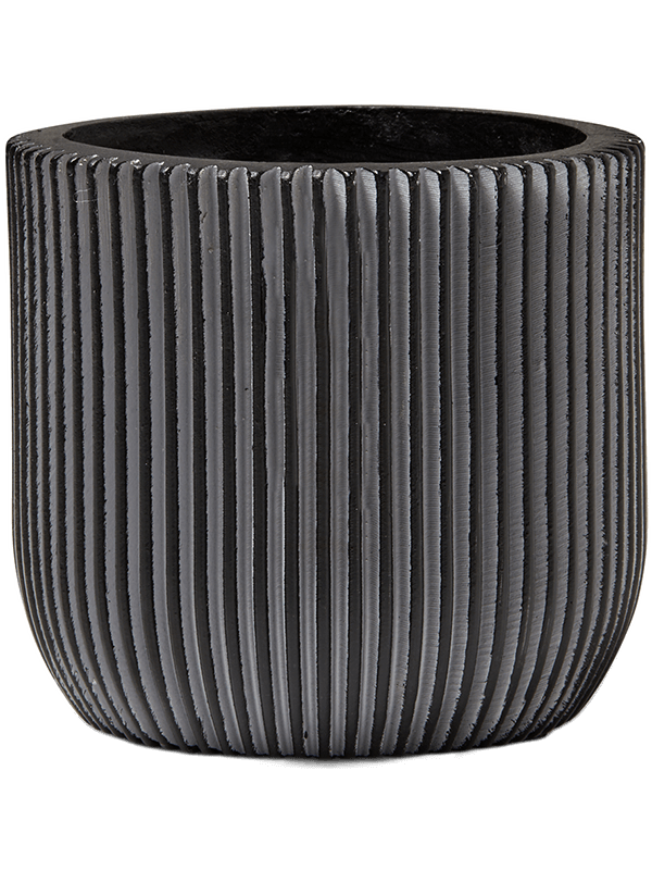 Кашпо Capi Nature Groove (Planter Ball Black) Арт: 6CAPGZ133