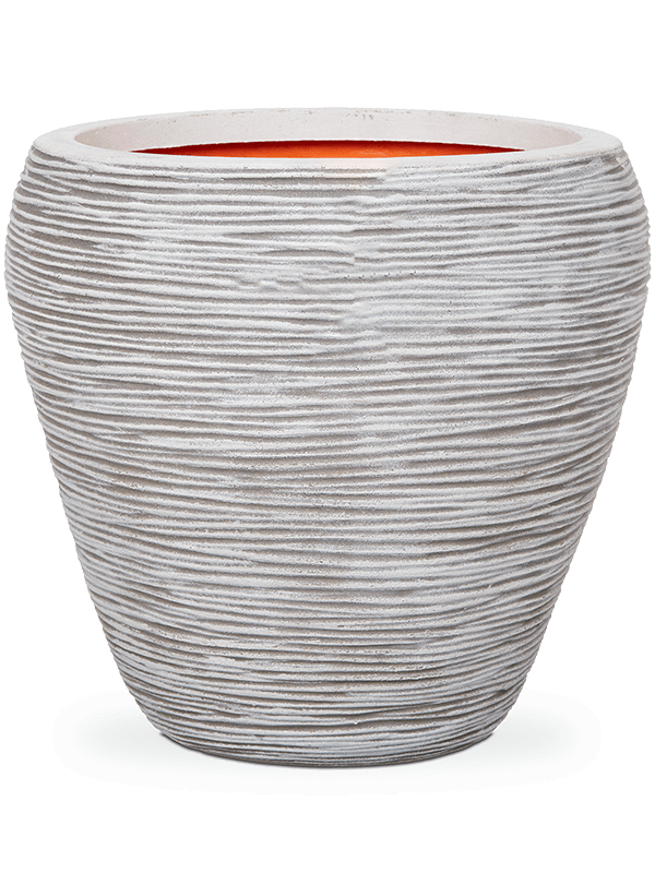 Кашпо Capi Nature Rib NL (Vase Taper Round ivory) Арт: 6CAPTIV56