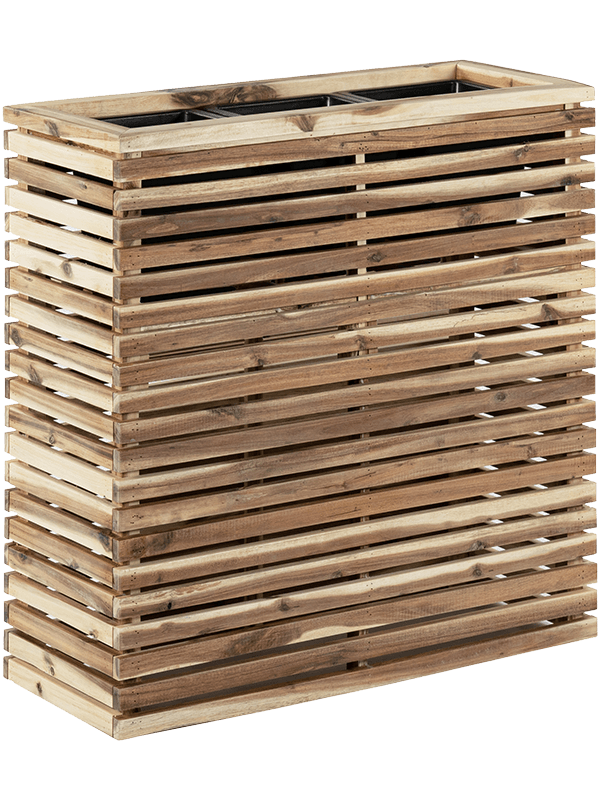 Кашпо Marrone Orizzontale (with liner) (Divider Naturel) Арт: 6DLIM1905