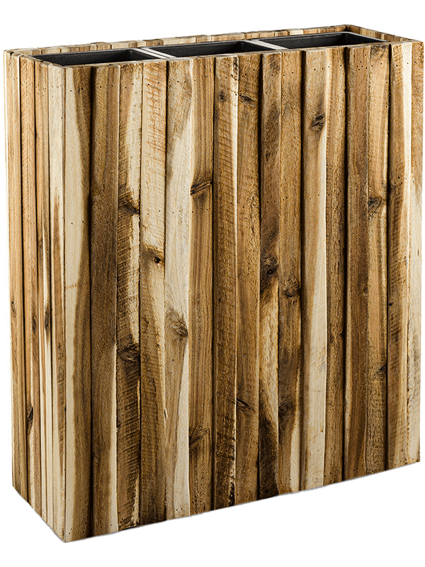 Кашпо Marrone Verticale (with liner) (Divider Naturel) Арт: 6DLIM1926