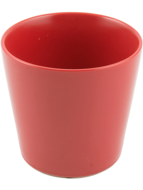 Кашпо Basic (Round Matt Red) Арт: 6DMP104MR