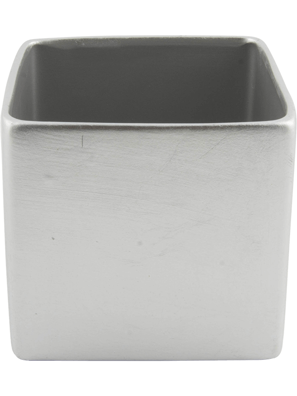 Кашпо Basic (Square Minipot Silver) Арт: 6DMP1202S