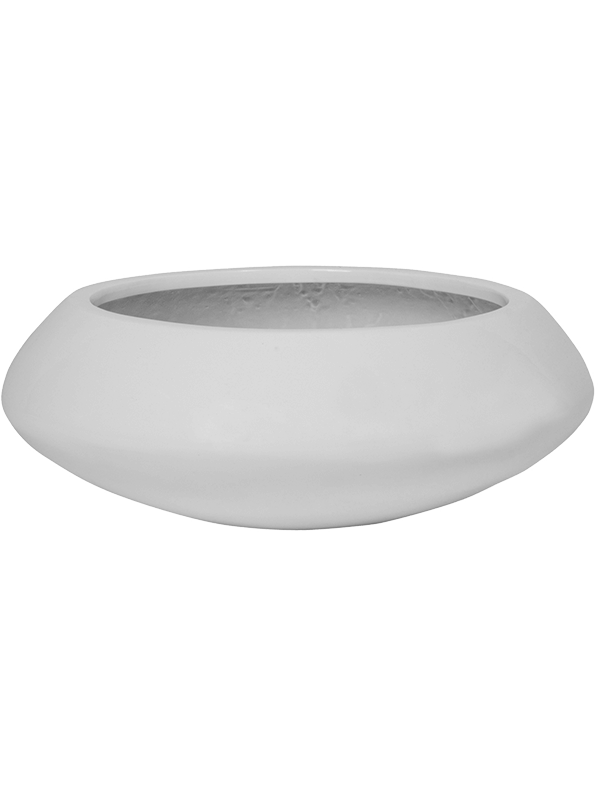 Кашпо Fiberstone (Tara S Glossy White) Арт: 6FSTGWTA10