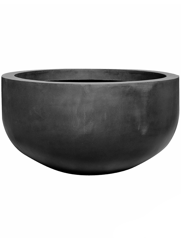 Кашпо Fiberstone (City Bowl L Black) Арт: 6FSTRCB030