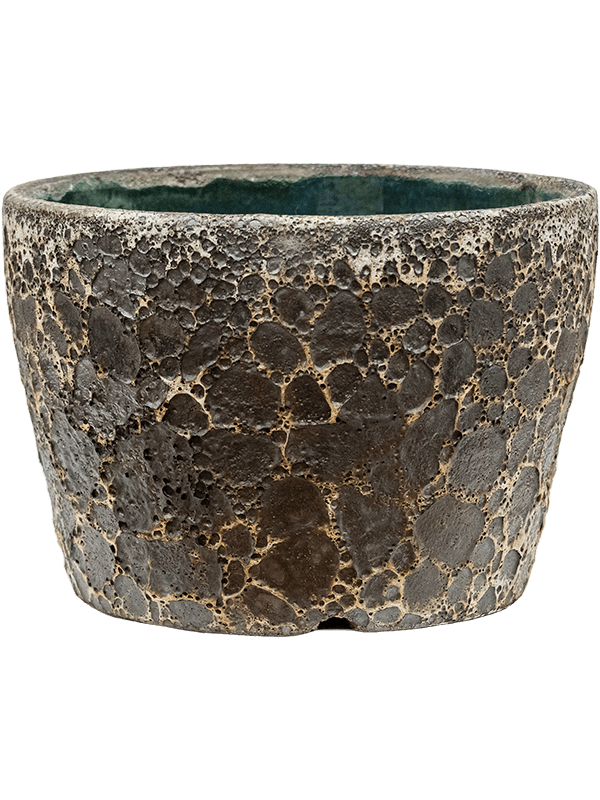 Кашпо Baq Lava (Couple straight relic black (glazed inside)) Арт: 6LAVR170Z