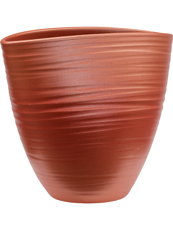 Кашпо Groove (Ovaal Turin Stone Pearl Red) Арт: 6LOK8232R
