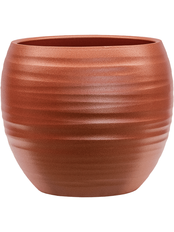 Кашпо Groove (Globe Cannes Stone Pearl Red) Арт: 6LOK9202R