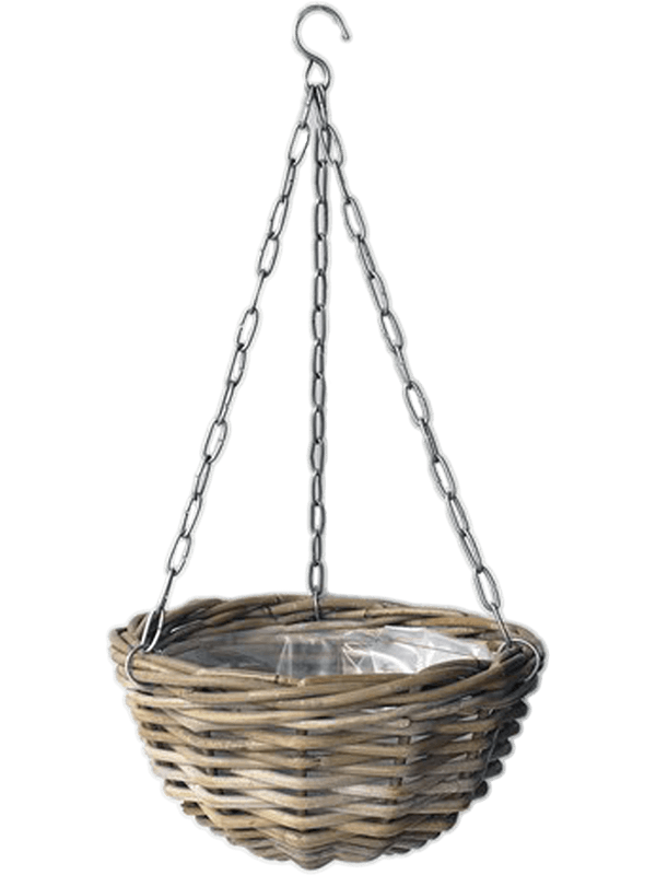 Кашпо Rattan (Hanging Basket Antique Grey) Арт: 6MND00562