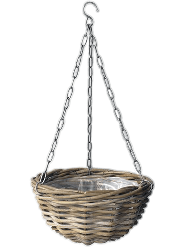 Кашпо Rattan (Hanging Basket Antique Grey) Арт: 6MND00563