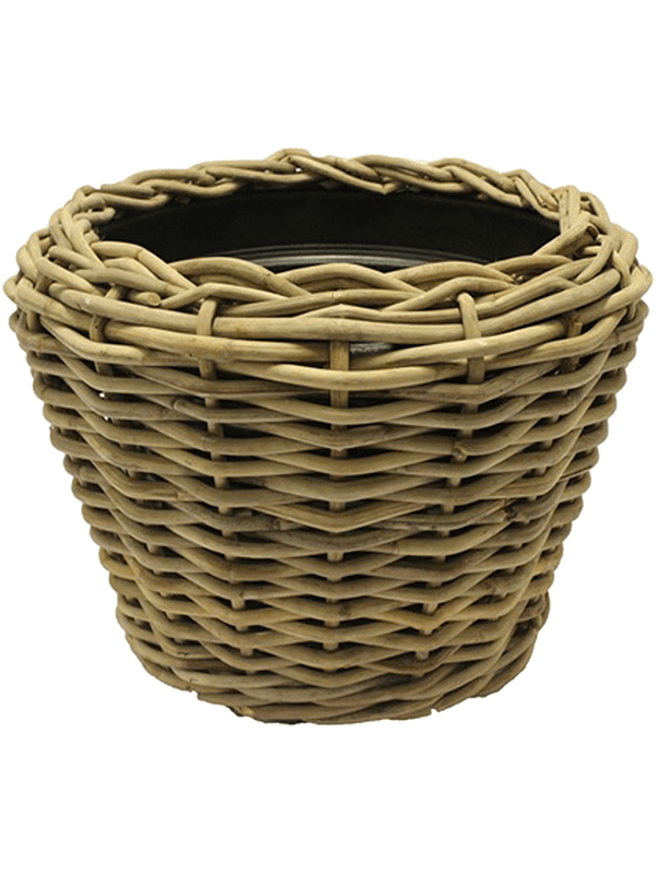 Кашпо Drypot Rattan (Round Grey) Арт: 6MND00956
