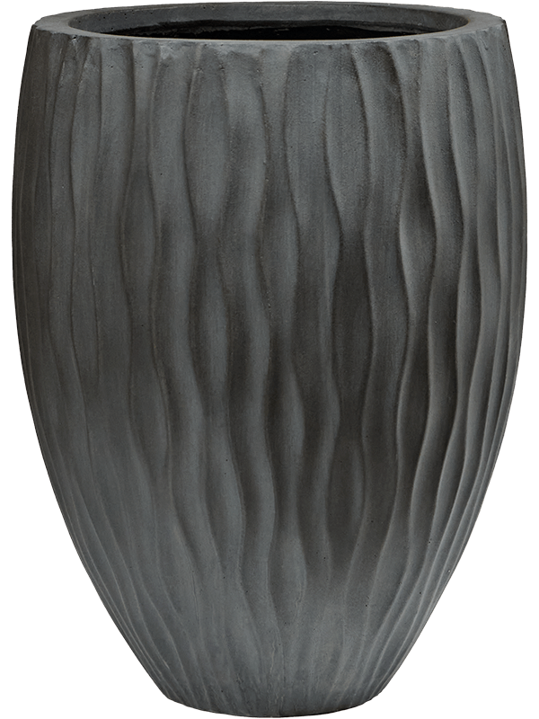 Кашпо Wave (Bond S  Charcoal Cement) Арт: 6PPWACCB0