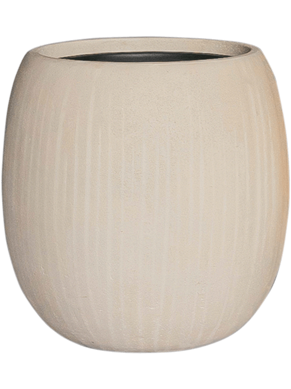 Кашпо Polystone Coated Plain (Balloon Natural (with liner)) Арт: 6PSC463NT