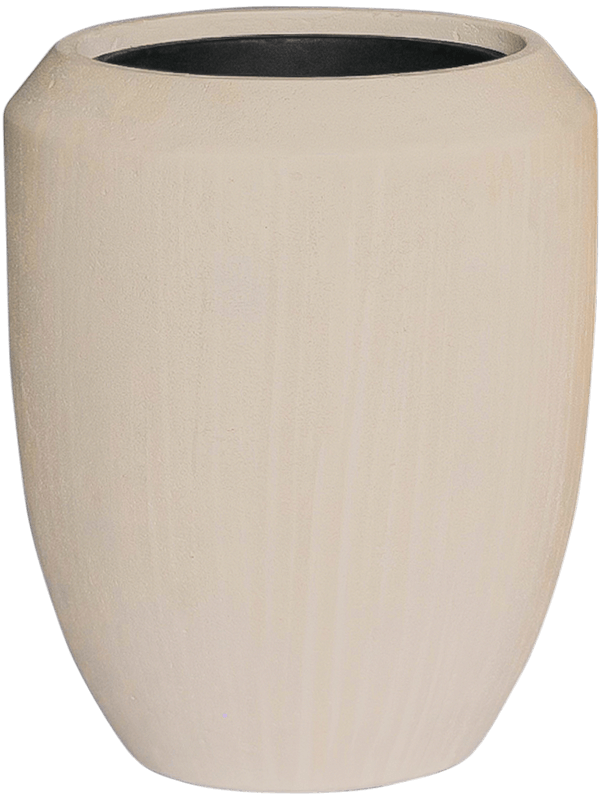 Кашпо Polystone Coated Plain (Coppa Natural (with liner)) Арт: 6PSC469NT