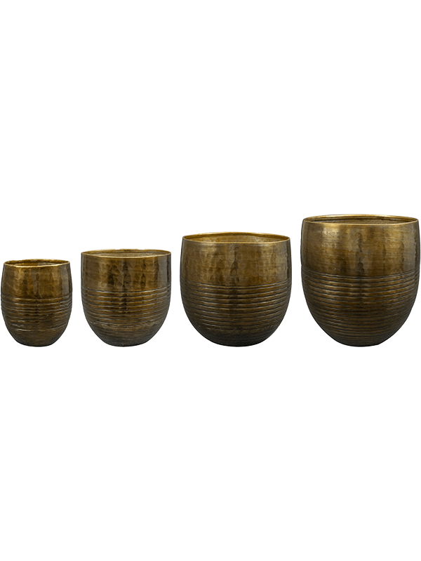 Кашпо Fabio (Pot Brass Antique (set of 4)) Арт: 6PTR70710