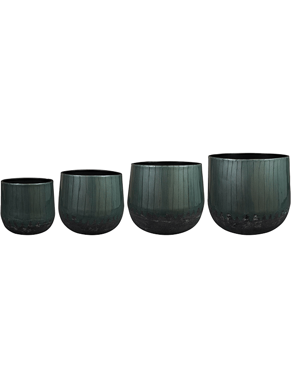 Кашпо Ninthe (Pot Metallic Green (set of 4)) Арт: 6PTR70717