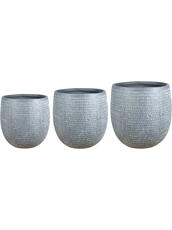 Кашпо Kinza (Pot Anthracite (set of 3)) Арт: 6TS164850