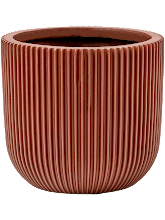 Кашпо Capi Nature Groove Special (Planter Ball Merlot Red) Арт: 6CAPGM139