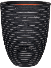 Кашпо Capi Nature Row NL (Vase Elegant Low Anthracite) Арт: 6CAPTOV96