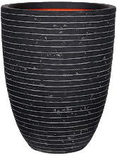 Кашпо Capi Nature Row NL (Vase Elegant Low Anthracite) Арт: 6CAPTOV98