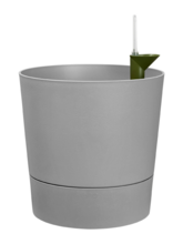 Кашпо Greensense Aqua Care (Round Light Concrete) Арт: 6ELHCR35L 3