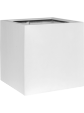 Кашпо Fiberstone (Block S Matt white) Арт: 6FSTMWB30