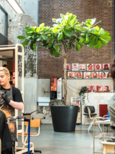 Кашпо Fiberstone (Jumbo Bucket L Black) Арт: 6FSTRJCB97 1