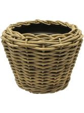 Кашпо Drypot Rattan (Round Grey) Арт: 6MND00955