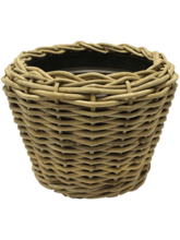 Кашпо Drypot Rattan (Round Grey) Арт: 6MND00957