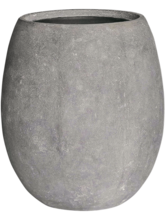 Кашпо Polystone Coated Plain (Balloon Raw Grey (with liner)) Арт: 6PSC464RG