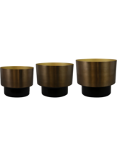 Кашпо Myra (Pot Dark Brown (set of 3)) Арт: 6PTR69851