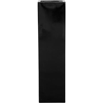 Кашпо Pottery Pots Ying glossy black