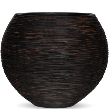 Кашпо Capi Nature Vase ball Rib