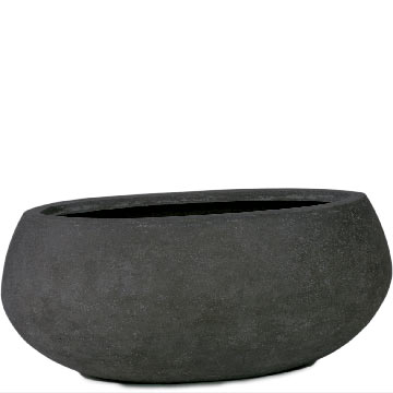 Кашпо Fleur Ami Division Oval Anthracite