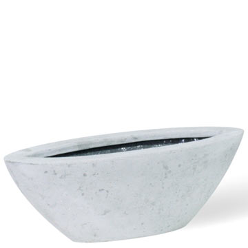 Кашпо Fleur Ami Polystone Boat Grey