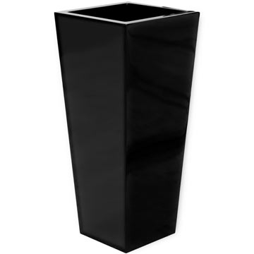 Кашпо Pottery Pots Beau glossy black