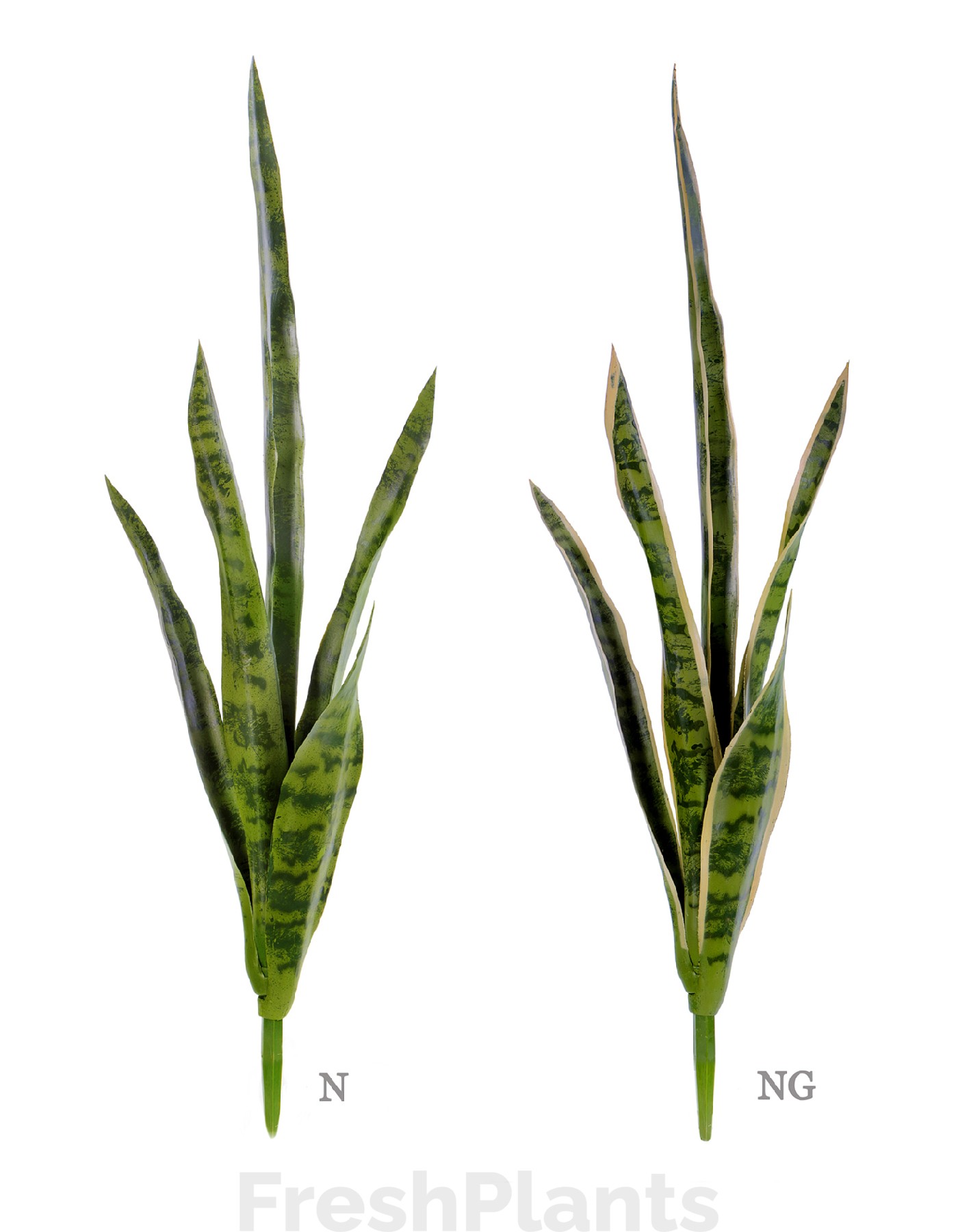 Сансевиерия куст (2 цвета) искусственная 20.1007N, 20.1007NG