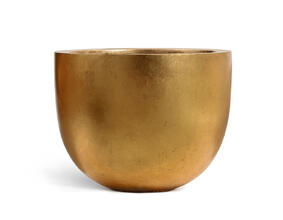 Кашпо TREEZ Effectory - Metal - Низкая конус-чаша - Сусальное золото 41.3319-04-027-GLD-46, 41.3319-04-027-GLD-60 2