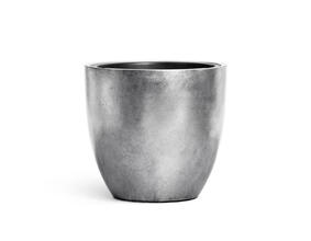 Кашпо TREEZ Effectory - Metal - Округлый конус - Серебро 41.3320-04-031-SLV-50 2
