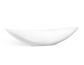 Кашпо TREEZ Effectory - Gloss - Ваза-Лодка (2 размера) - Белый глянцевый лак 41.3321-05-055-WH-15/65, 41.3321-05-053-WH-20/90 4